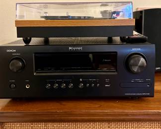 Denon Receiver & Turntable