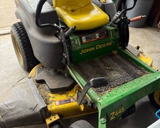2010  Z445 John Deere  54" cut  ~350 hours  $2000 or best offer by end of sale Saturday