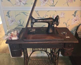 Vintage Singer sewing machine 