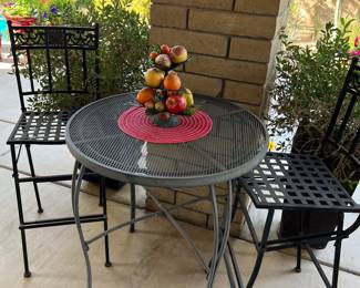 3 PC HIGH SEATING BISTRO SET 