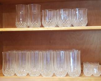 Longchamp Cristal Darques Cut Glassware