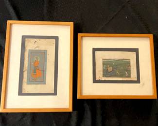 Handmade Persian Art With Written Manuscript
