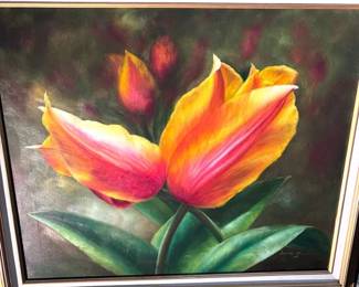 Beautiful Tulip Painting