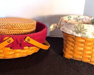 Longaberger Weaved Baskets
