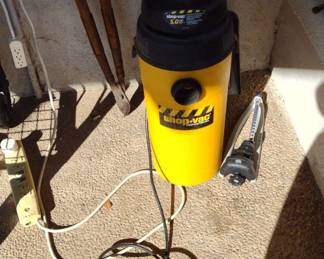 Shop Vac and Lawn Tools