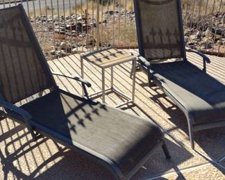 Metal Mesh Patio Chairs