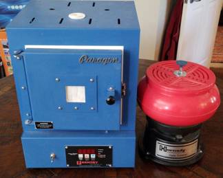 Paragon Sentry Xpress 5.0 Kiln And Hornaday Case Tumbler