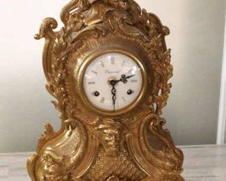 Imperial Brass Mantel Clock
