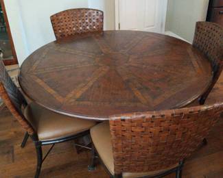 Pretty Rustic Table chairs