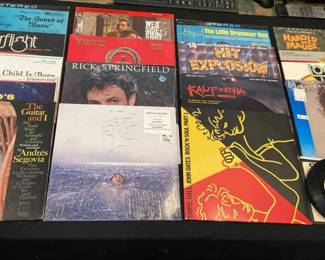 Vintage LPs 45s
