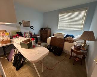 Be sure to visit the crafting, quilting room filled with fabric , patterns , thread, buttons and so much more. 