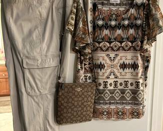 Calvin Klein and Coach. 