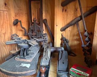 Vintage and antique tools