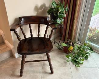 Ethan Allen Old Tavern Captain’s chairs. 