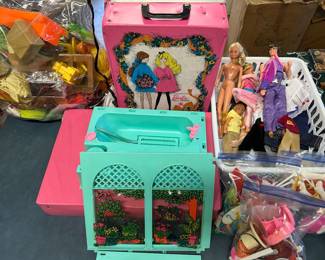 Vintage toys and games. 