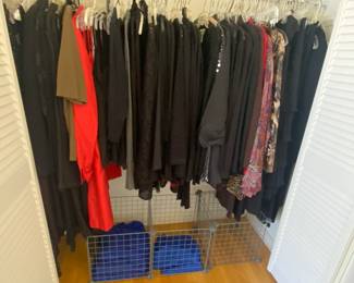 Fancy women’s cloths again mostly large and extra large.