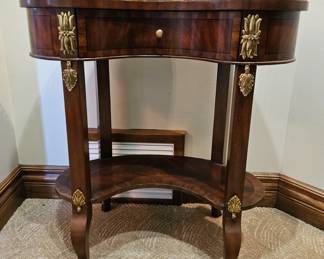 Maitland Smith Kidney Shaped Side Table