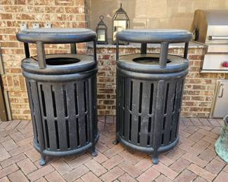 Outdoor Trash Cans