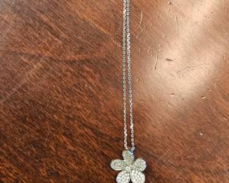 Gold and Diamond Pendant 