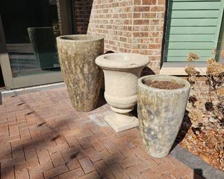 Assorted Outdoor Pots