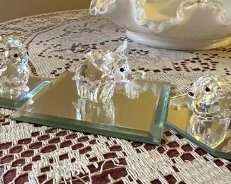 Swarovski Crystal figures