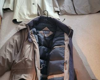 Top 2 Are London Fog Mens Coats And Bottom One Is RBM Winter Heavy Coat All In Like New Condition.