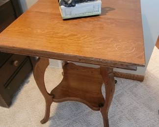 Vintage Oak Side Table