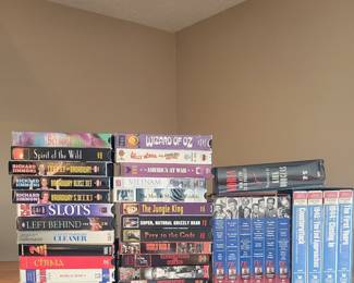 Variety Of VHS Movies