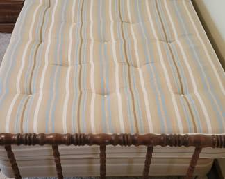 Vintage Jenny Lind Twin Size Bed Includes Mattress And Boxspring