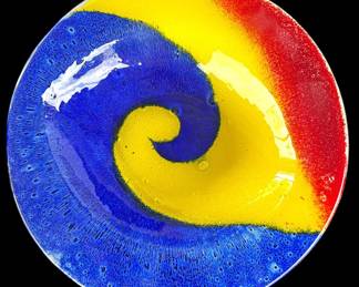 Handcrafted Revitaglass Bowl