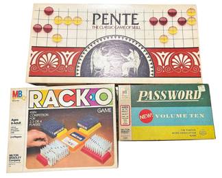 Vintage Board Games