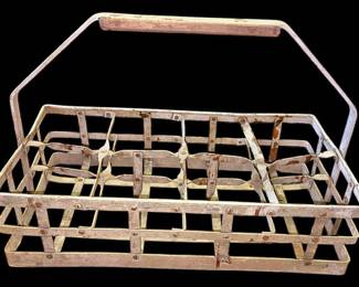 Vintage Milk Crate Carrier