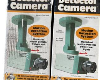 Two NEW Decoy Security Cameras