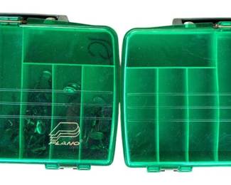 Two Plano Double Sided Tackle Boxes