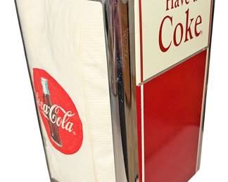 Vintage CocaCola Napkin Holder Dispenser