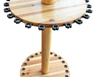Rotating Fishing Pole Display