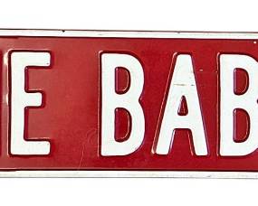Beanie Baby Blvd Tin Sign