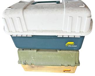 Plano Tackle Boxes With Various Tackle