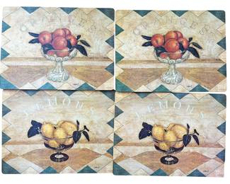Pimpernel Orange Lemon Placemats