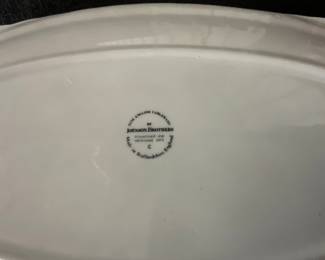 Johnson Brothers Staffordshire Cotswold Pink Serving Dish