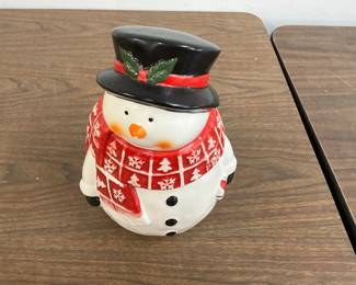 Snowman Cookie Jar