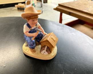 Homco Denim Days Figurine 1985