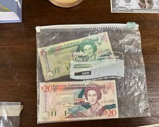 Eastern $5 & $20 Banknote/Currency