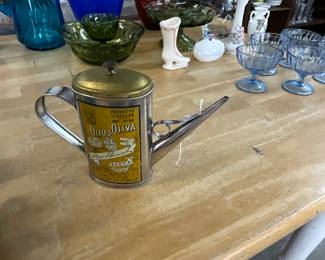 Tin Olive Oil Dispenser