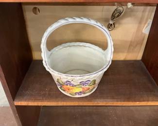 Porcelain Ceramic Basket