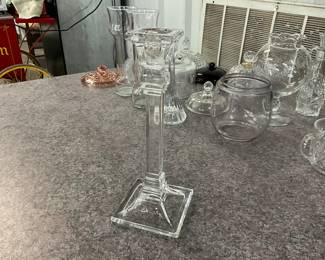 Crystal Candlestick Holder