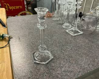Crystal Candlestick Holder