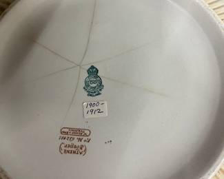 W Adams & Co Ironstone Pitcher & Wash Basin