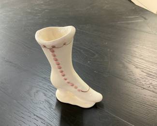 Miniature Victorian Boot Vase