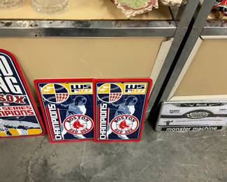 Boston Red Sox Metal Signs